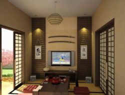 Japanese Themed Living Room