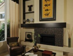 Contemporary Living Room With Asian Influence