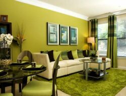 Lime Green Living Room