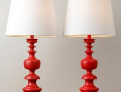 Red Lamps For Living Room