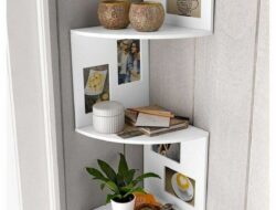 Living Room Corner Shelf Ideas