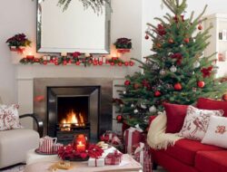 Cosy Christmas Living Room