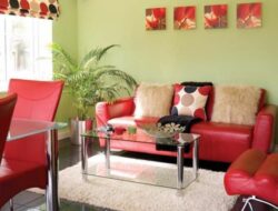 Lime Green And Red Living Room Ideas