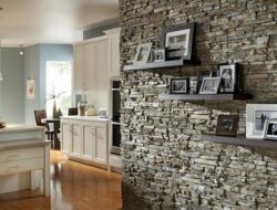 Stone Wall Decor Living Room