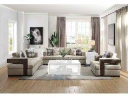 Caroline 3 Piece Living Room Furniture Set