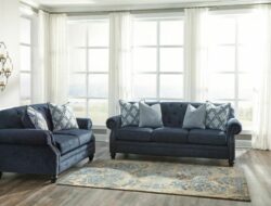 Ashley Furniture Blue Living Room Sets