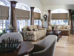Living Room Large Window Treatment Ideas