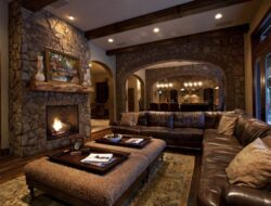 Living Room Rustic Interior Design