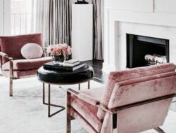 Pink Chair Living Room