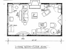Living Room Floor Plan With Measurements