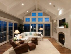 Lighting For Vaulted Ceiling Living Room