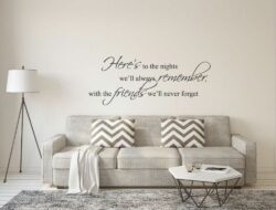 Living Room Wall Decal Ideas