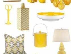 Yellow Living Room Accessories