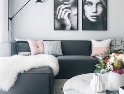 Dark Grey Sofa Living Room Decor