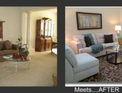 Staging A Living Room Before And After