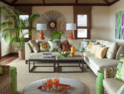 Hawaiian Living Room Design