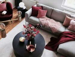 Maroon Living Room Ideas