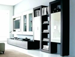 Living Room Storage Units With Doors