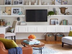 Open Shelving Living Room Ideas