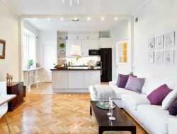 Small Open Concept Kitchen Living Room Floor Plans