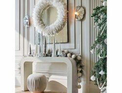White Ornaments For Living Room