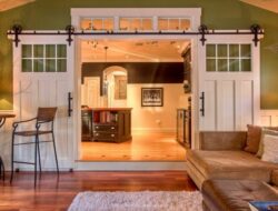 Barn Door Living Room