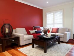 Red Living Room Paint