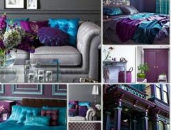 Purple And Teal Living Room Ideas