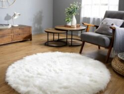 Faux Fur Living Room Rug