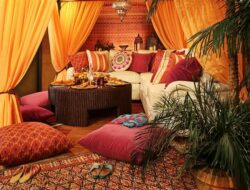 Moroccan Themed Living Room