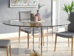 Round Glass Living Room Table