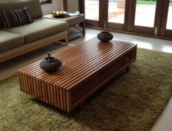 Wooden Center Table For Living Room