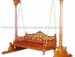 Wooden Jhula For Living Room Online