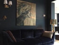 Dark Paint Living Room