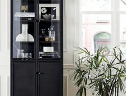 Living Room Cabinets With Glass Doors