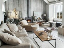 Minimalist Modern Farmhouse Living Room