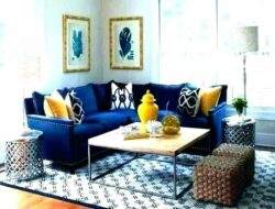 Blue Theme Living Room