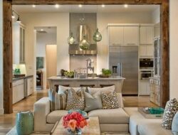How To Separate Open Kitchen From Living Room