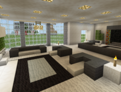 Living Room In Minecraft