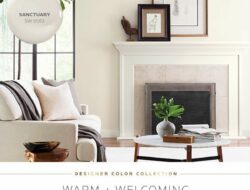 Warm Neutral Color Living Room